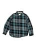 Cat & Jack 100% Cotton Plaid Teal Long Sleeve Button-Down Shirt Size S (kids) - photo 1