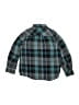 Cat & Jack 100% Cotton Plaid Teal Long Sleeve Button-Down Shirt Size S (kids) - photo 2