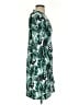 IMAN Tropical Green Casual Dress Size S - photo 4