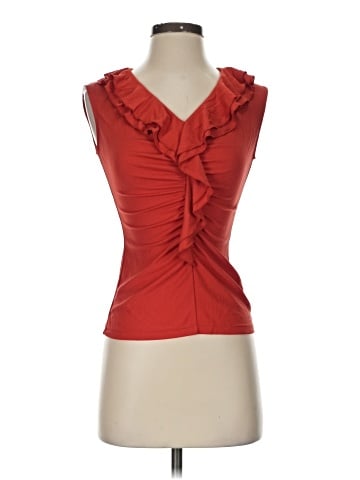Lafayette 148 New York Sleeveless Silk Top (view 1)