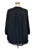 Violet & Claire 100% Polyester Solid Blue 3/4 Sleeve Blouse Size 2X - photo 2