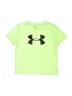 Under Armour 100% Polyester Green Active T-Shirt Size 6 - photo 1