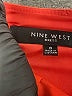 Nine West Orange Cocktail Dress Size 8 - photo 7