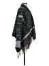 Belle Du Jour Gray Poncho Size S - photo 4