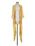 Billabong 100% Rayon Yellow Kimono Size S - photo 1