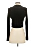 Topshop Black Long Sleeve Top Size 4 - 6 - photo 2
