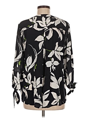 Tyler Boe 3/4 Sleeve Silk Top (view 2)