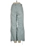 Altar'd State 100% Cotton Color Block Green Jeans Size 24 waist - photo 2