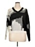 DKNY Color Block Gray Pullover Sweater Size XL - photo 1
