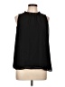 Collective Concepts 100% Polyester Black Sleeveless Blouse Size L - photo 1
