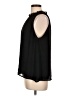 Collective Concepts 100% Polyester Black Sleeveless Blouse Size L - photo 5