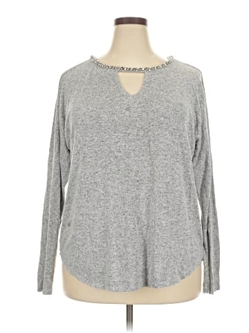 Jennifer Lopez Long Sleeve Top (view 1)