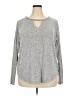 Jennifer Lopez Gray Long Sleeve Top Size XXL - photo 1