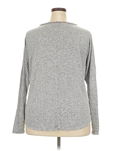 Jennifer Lopez Long Sleeve Top (view 2)