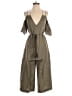 CAARA Solid Green Tan Jumpsuit Size XS - photo 1