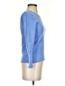 Hannah Rose 100% Cashmere Blue Cashmere Pullover Sweater Size XS - photo 4