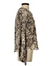 Evereve 100% Polyester Snake Print Brown Long Sleeve Blouse Size XS - photo 4