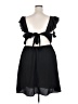Shein Curve 100% Polyester Solid Black Casual Dress Size 2X - photo 2