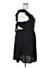 Shein Curve 100% Polyester Solid Black Casual Dress Size 2X - photo 4