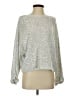 Versona Chevron-herringbone Silver Cardigan Size S - photo 1