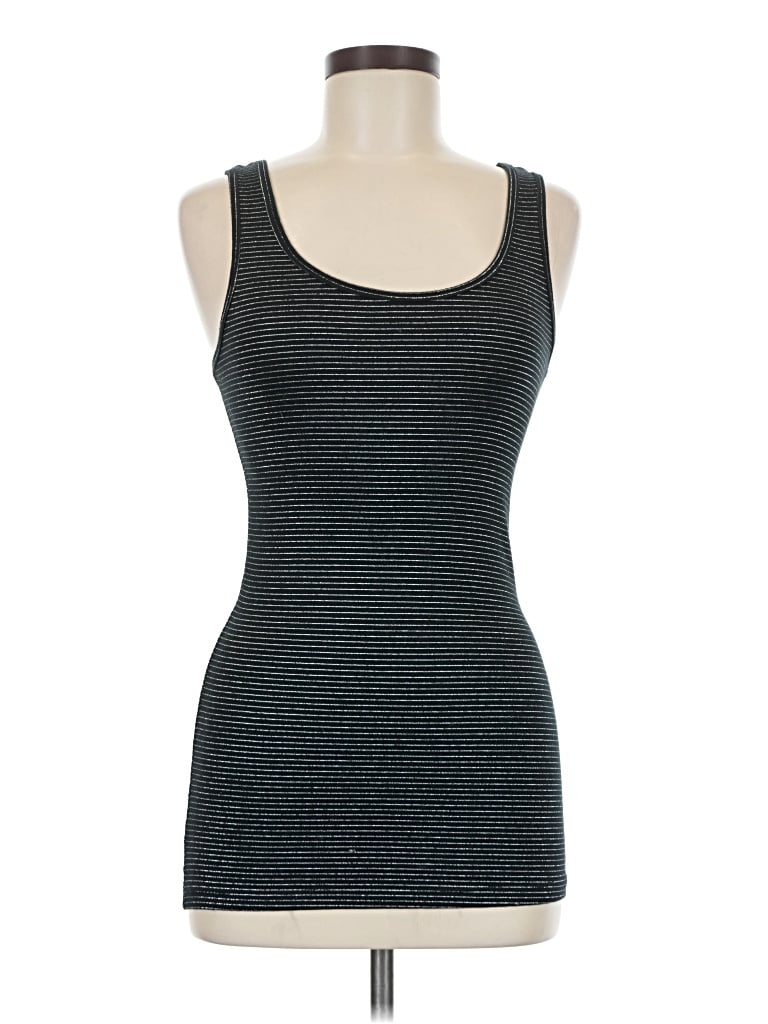 Pre-owned Mossimo Tank Top Gray Square Neckline Tops