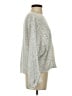 Versona Chevron-herringbone Silver Cardigan Size S - photo 4
