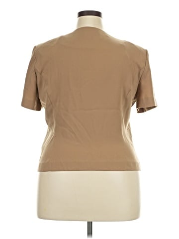 Danny & Nicole Short Sleeve Blouse (view 2)