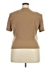 Danny & Nicole 100% Polyester Tan Short Sleeve Blouse Size 18 - photo 2