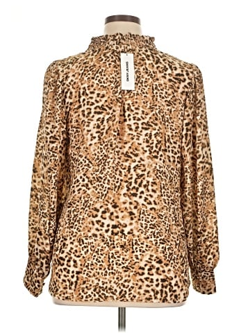 DKNY Jeans Long Sleeve Blouse (view 2)