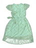 Assorted Brands 100% Polyester Paisley Green Dress Size 10 - photo 2