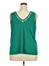 Torrid Green Sleeveless Blouse Size 2X Plus (2) - photo 2