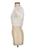 Intermix 100% Cotton Ivory Short Sleeve Turtleneck Size P (petite) - photo 5