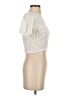 Intermix 100% Cotton Ivory Short Sleeve Turtleneck Size P (petite) - photo 4