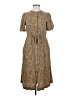 Amazon Essentials 100% Viscose Animal Print Brown Casual Dress Size S - photo 1