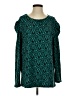 First Choice Teal Long Sleeve Top Size 1X (estimated) - photo 1