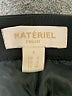 MATÉRIEL Solid Black Formal Skirt Size 4 - photo 3