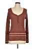 We the Free 100% Cotton Burgundy Pullover Sweater Size L - photo 1