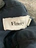 Finery Black Blue Long Sleeve Button-Down Shirt Size L - photo 7
