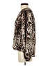 Catherine Malandrino 100% Polyester Animal Print Brown Long Sleeve Blouse Size S - photo 5
