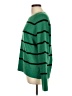 Evereve Stripes Green Pullover Sweater Size L - photo 5