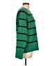 Evereve Stripes Green Pullover Sweater Size L - photo 4