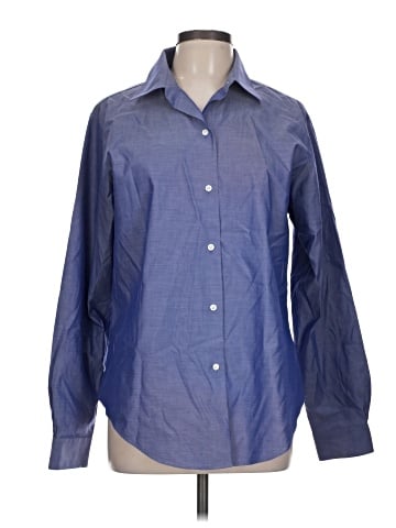 Casual Corner Long Sleeve Button-Down Shirt (view 1)