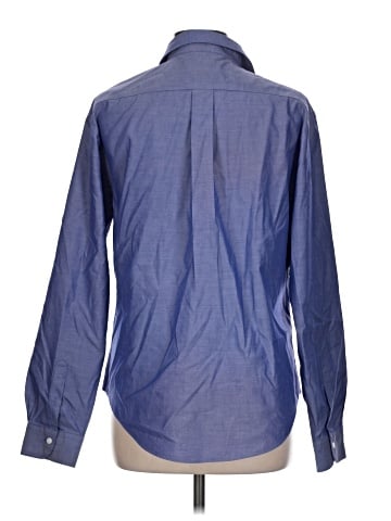 Casual Corner Long Sleeve Button-Down Shirt (view 2)