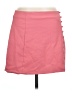 Zara 100% Polyester Solid Pink Casual Skirt Size L - photo 1