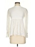 ALLSAINTS 100% Cupro Ivory Long Sleeve Blouse Size XS - photo 1