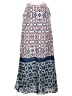 Assorted Brands Print Blue Casual Skirt Size 2 - photo 2