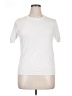 Unbranded Solid White Short Sleeve T-Shirt Size XL - photo 1