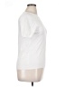 Unbranded Solid White Short Sleeve T-Shirt Size XL - photo 4