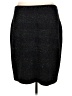 St. John Tweed Metallic Black Formal Skirt Size 16 - photo 2