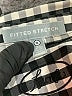 Foxcroft 100% Spandex Checkered-gingham Black 3/4 Sleeve Button-Down Shirt Size 16 - photo 7
